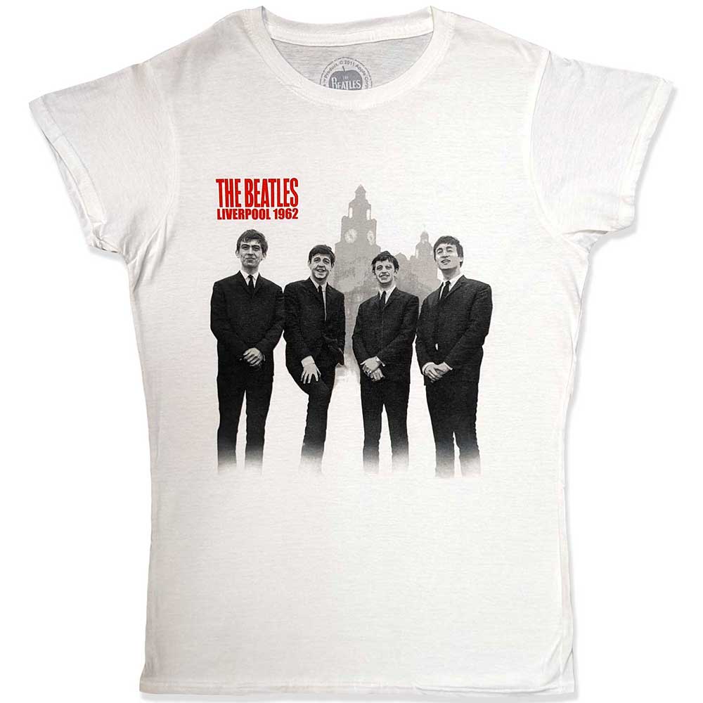 The Beatles In Liverpool Womens T Shirt