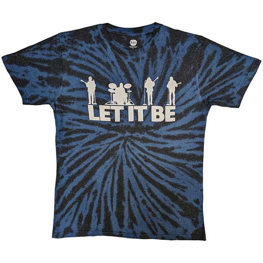 The Beatles Let It Be Silhouette Mens T Shirt