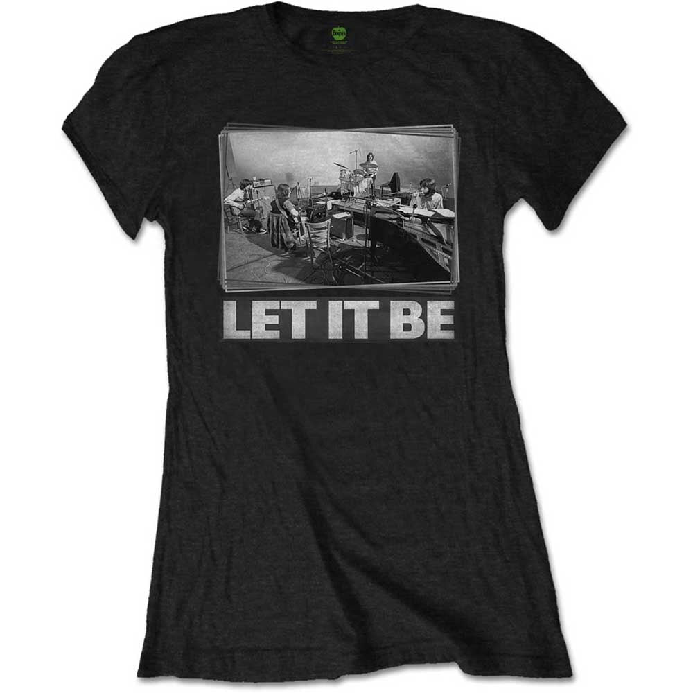 The Beatles Let It Be Studio Womens T Shirt