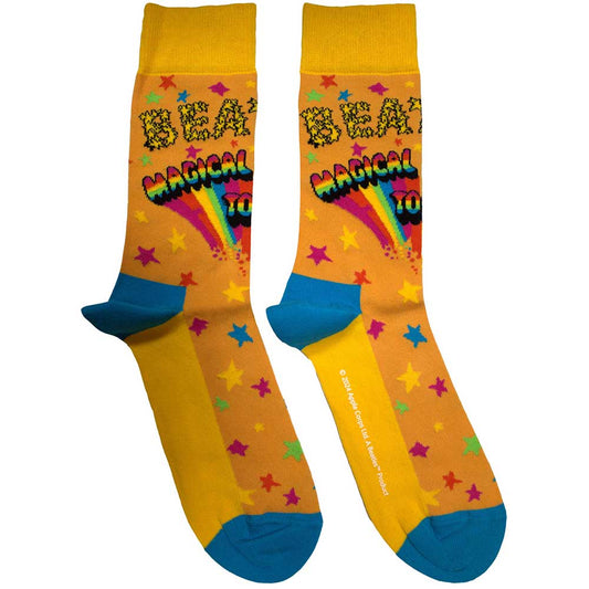 The Beatles Magical Mystery Tour Socks Orange