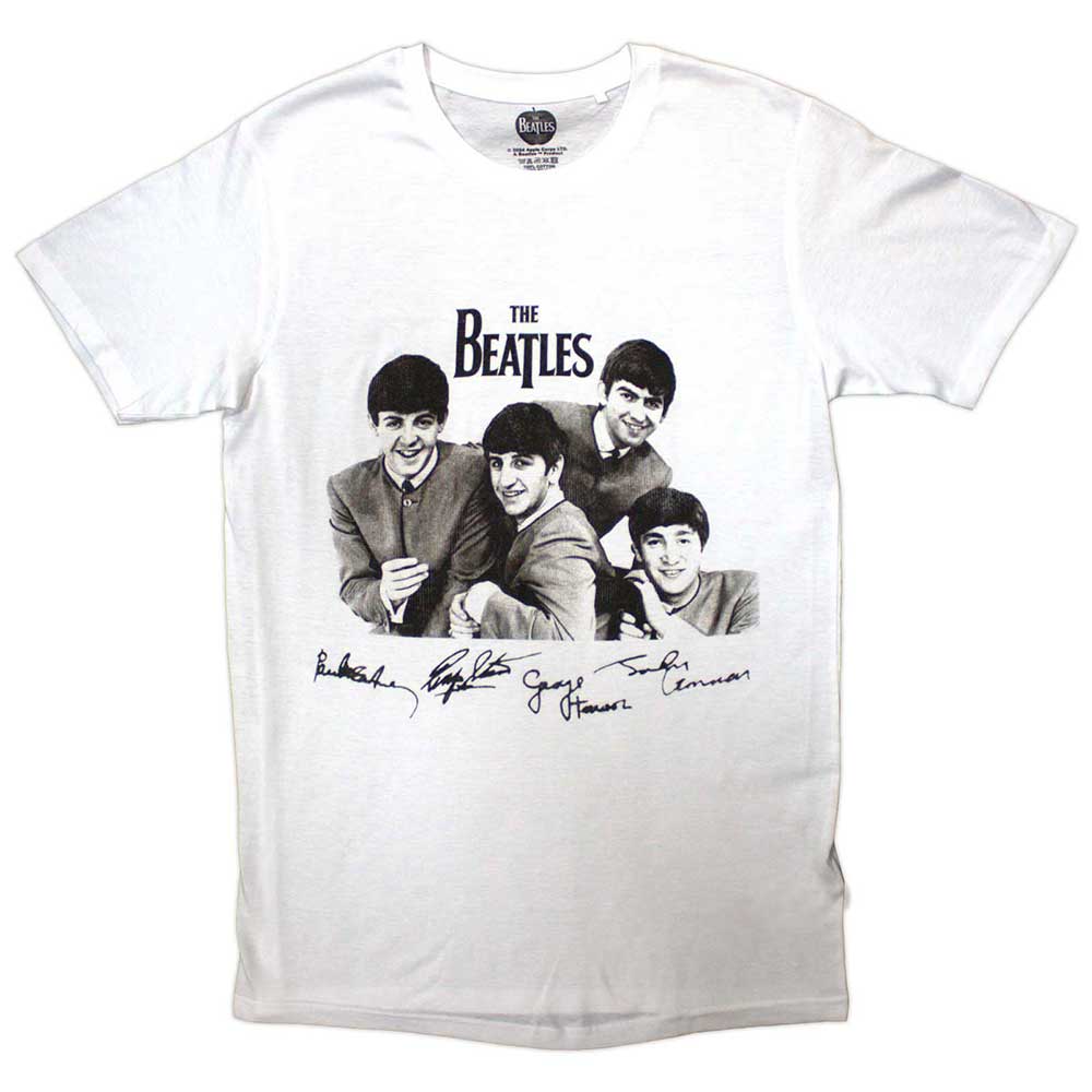 The Beatles Mop Tops & Signatures Mens T Shirt