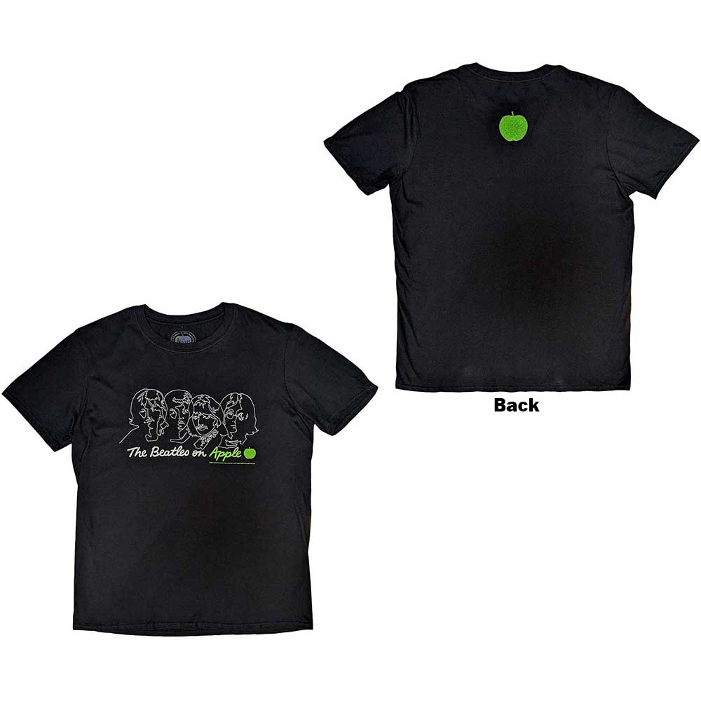 The Beatles On Apple Mens T Shirt