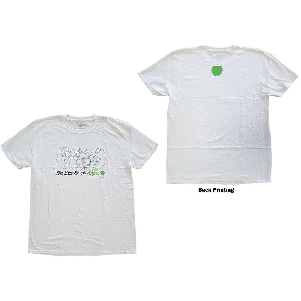 The Beatles On Apple Mens T Shirt