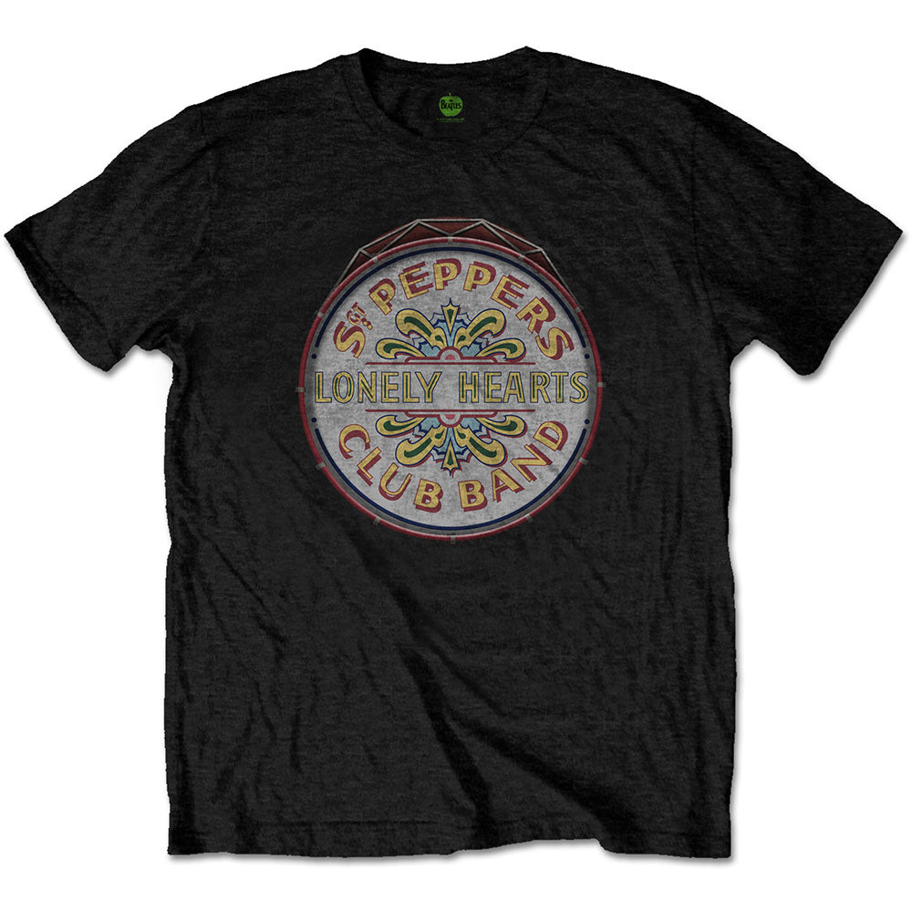 The Beatles Original Pepper Drum Mens T Shirt