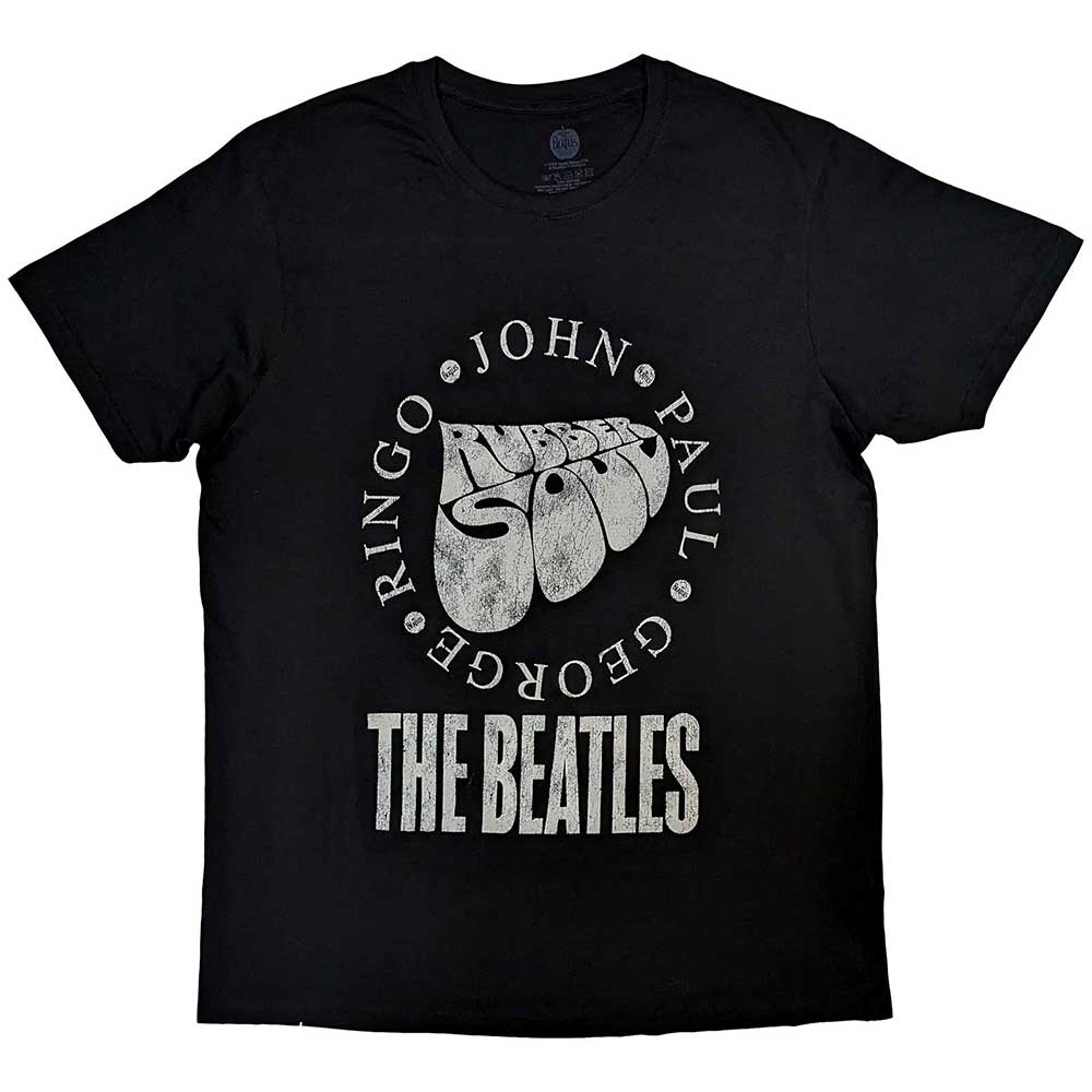The Beatles Rubber Soul Names Mens T Shirt