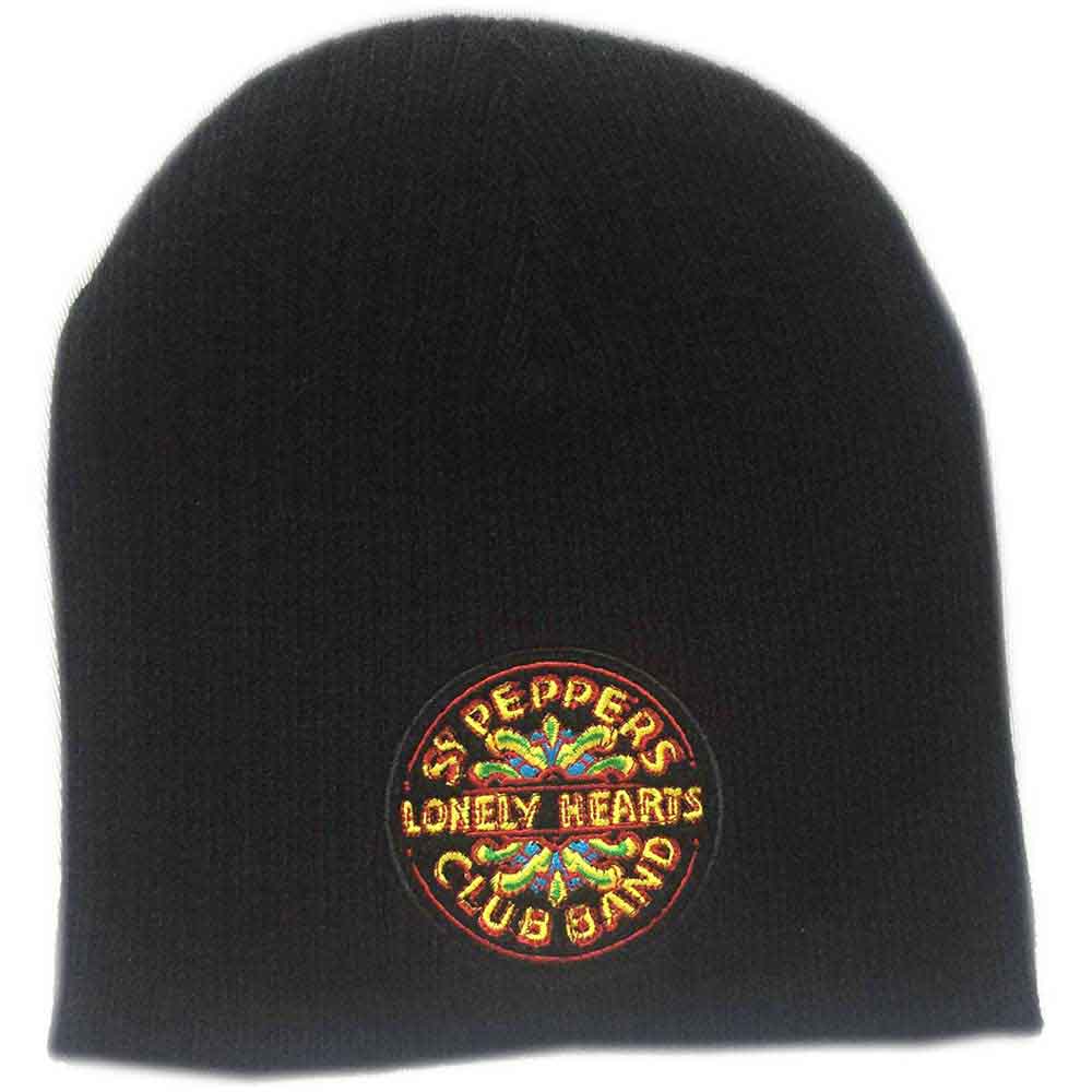 The Beatles Sgt. Pepper Beanie Hat Black