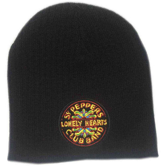 The Beatles Sgt. Pepper Beanie Hat Black
