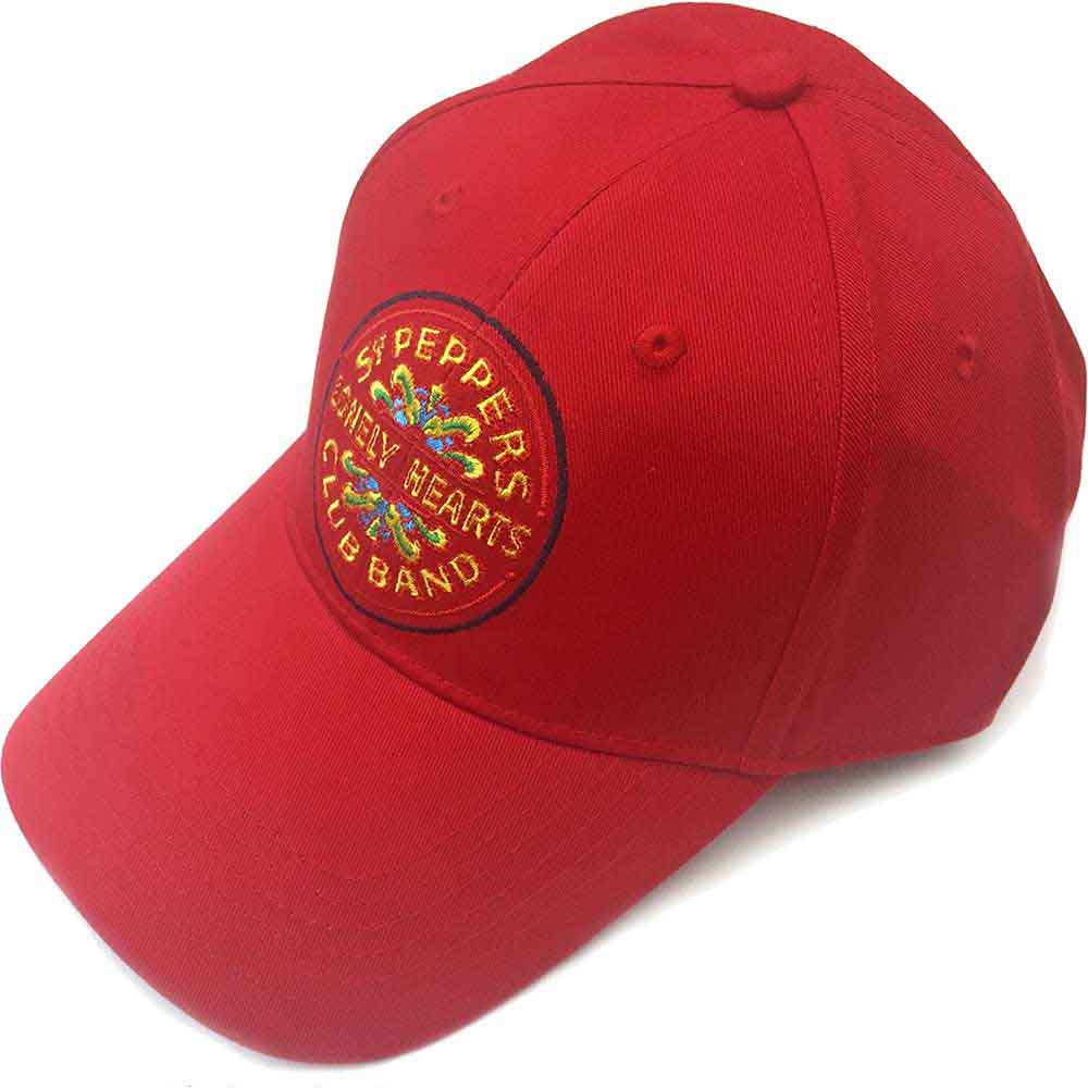 The Beatles Sgt Pepper Drum Hat Red