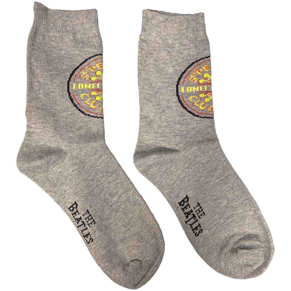 The Beatles Sgt Pepper Socks Grey
