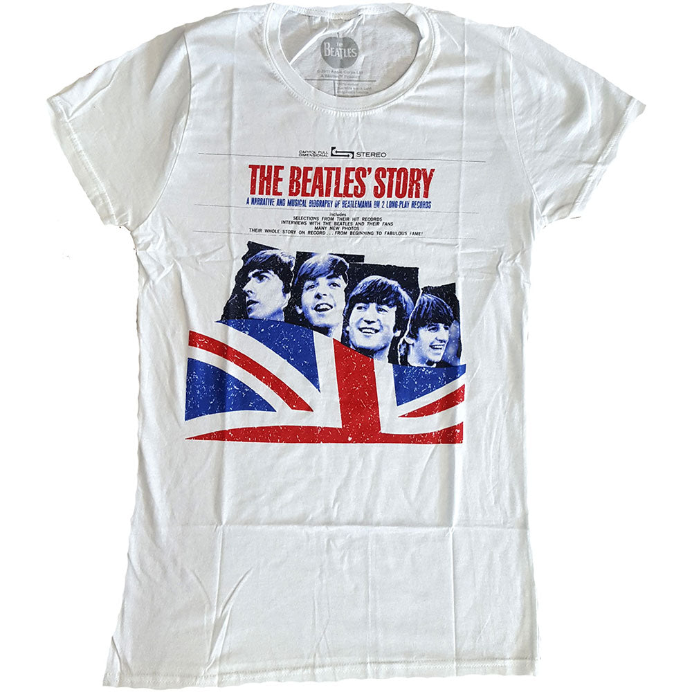 The Beatles The Beatles Story Womens T Shirt