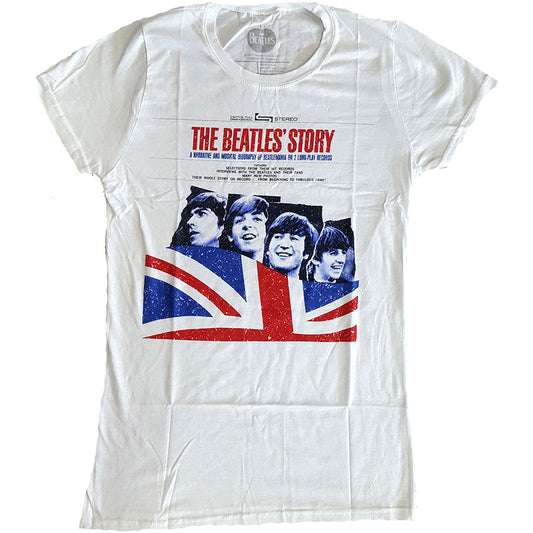 The Beatles The Beatles Story Womens T Shirt