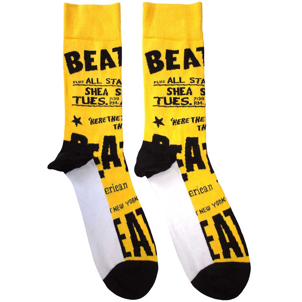 The Beatles USA Socks Yellow