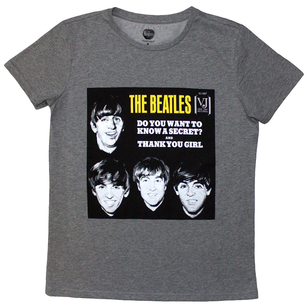 The Beatles VJ Secret Sleeve Womens T Shirt