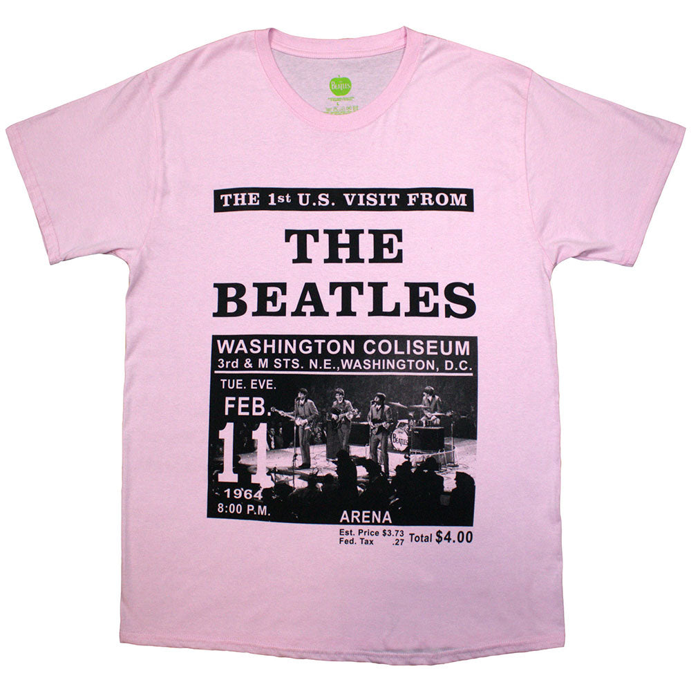 The Beatles Washington '64 Promo Mens T Shirt