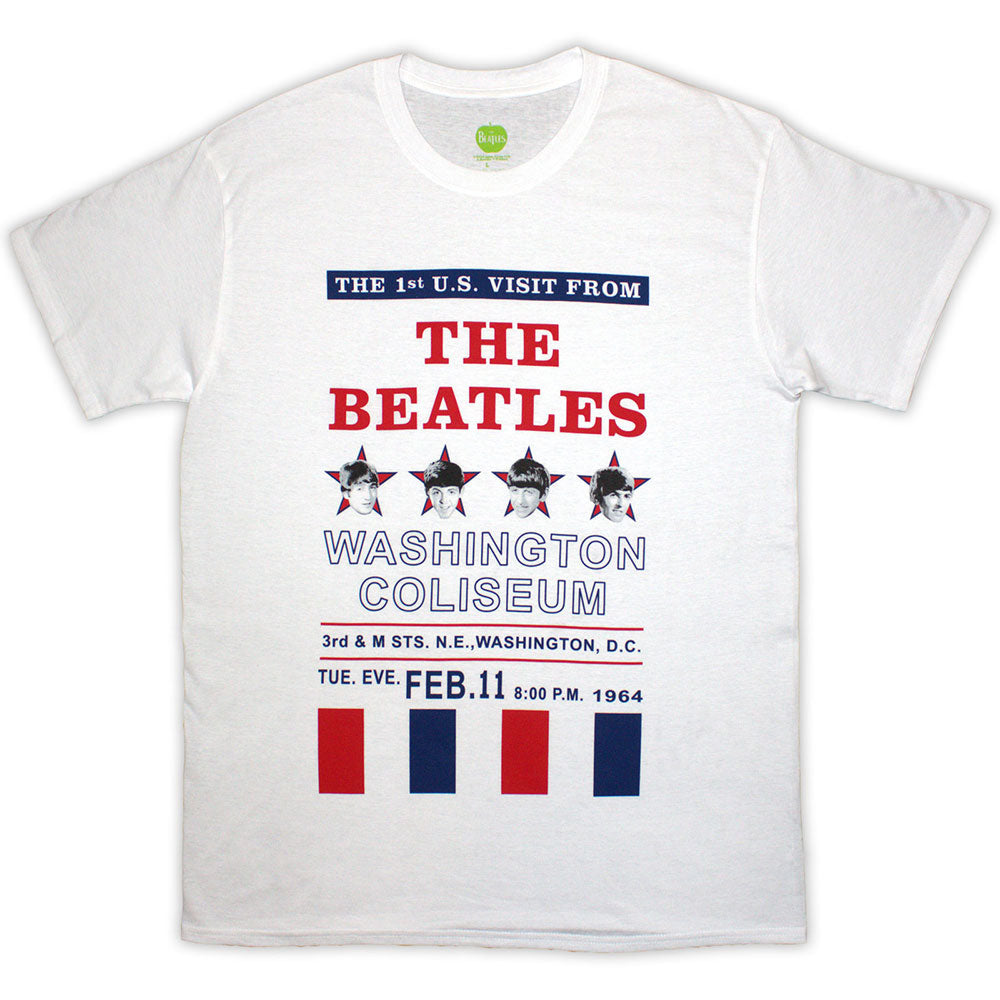 The Beatles Washington '64 Stars & Stripes Mens T Shirt