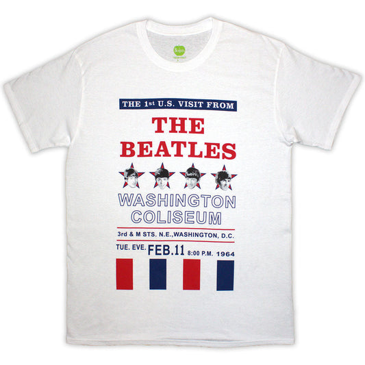 The Beatles Washington '64 Stars & Stripes Mens T Shirt