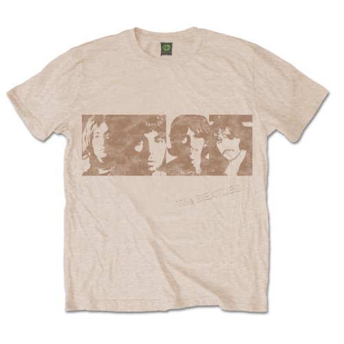 The Beatles White Album Faces Mens T Shirt