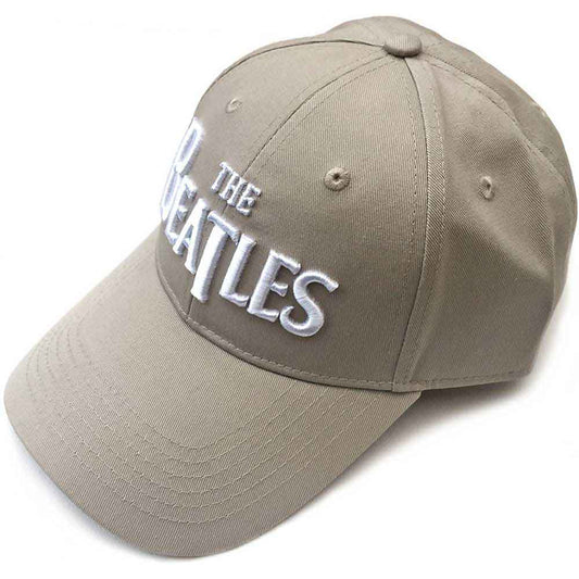 The Beatles White Drop T Logo Hat Neutral
