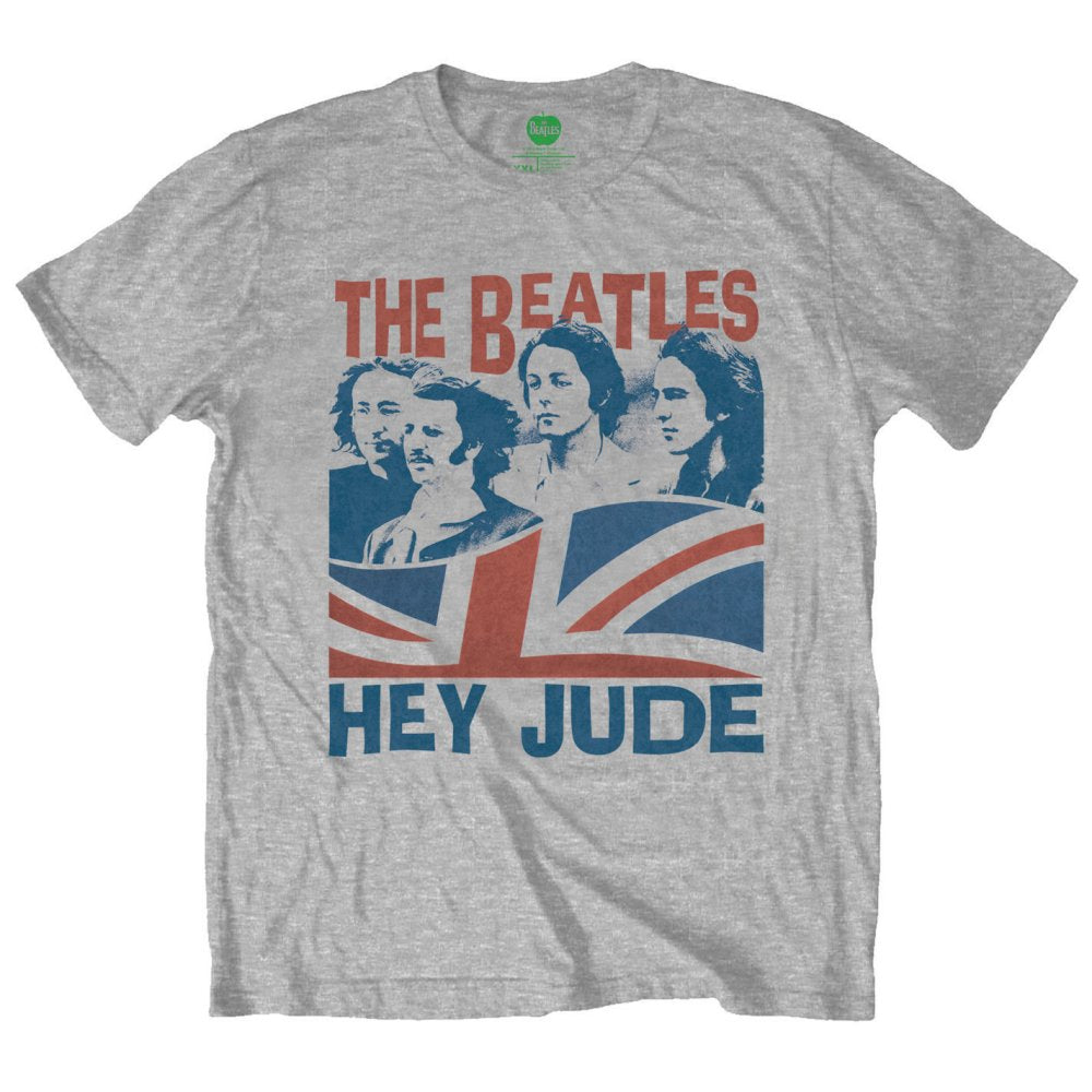 The Beatles Windswept/Hey Jude Mens T Shirt