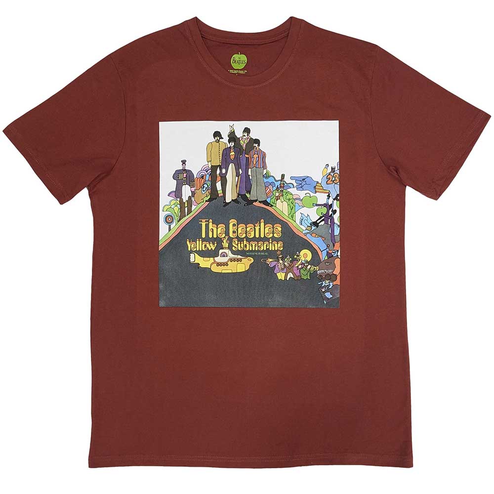The Beatles Yellow Submarine Album Cover Mens T Shirt