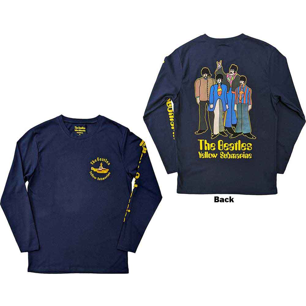 The Beatles Yellow Submarine Band Long Sleeve Shirt