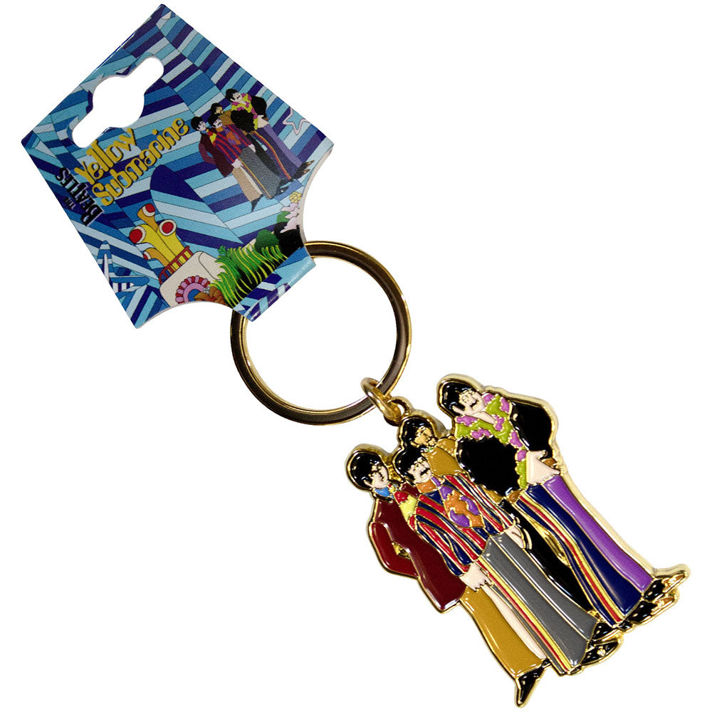 The Beatles Yellow Submarine Band Keychain