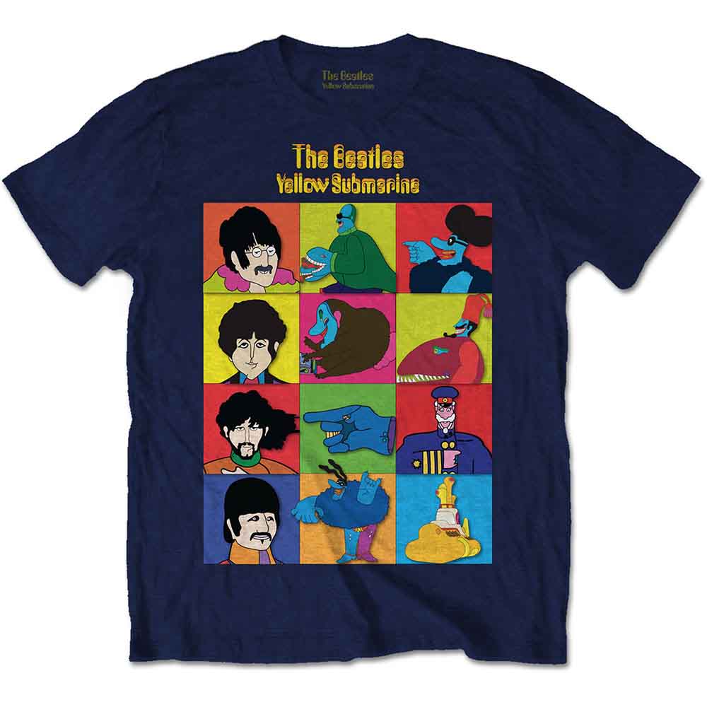 The Beatles Yellow Submarine Characters Mens T Shirt