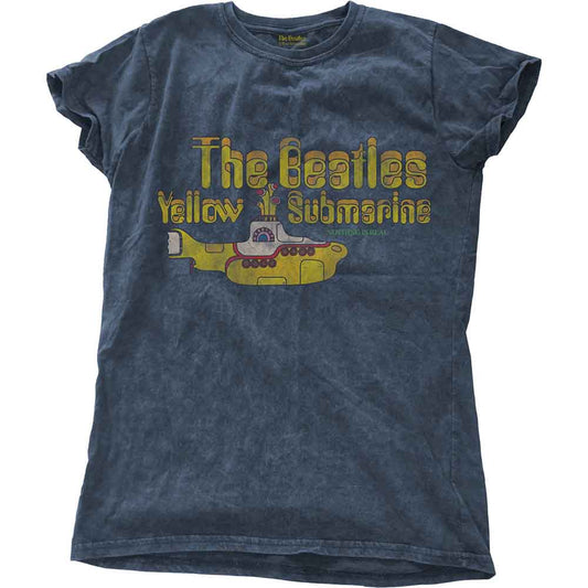 The Beatles Yellow Submarine Nothing Is Real Womens T Shirt