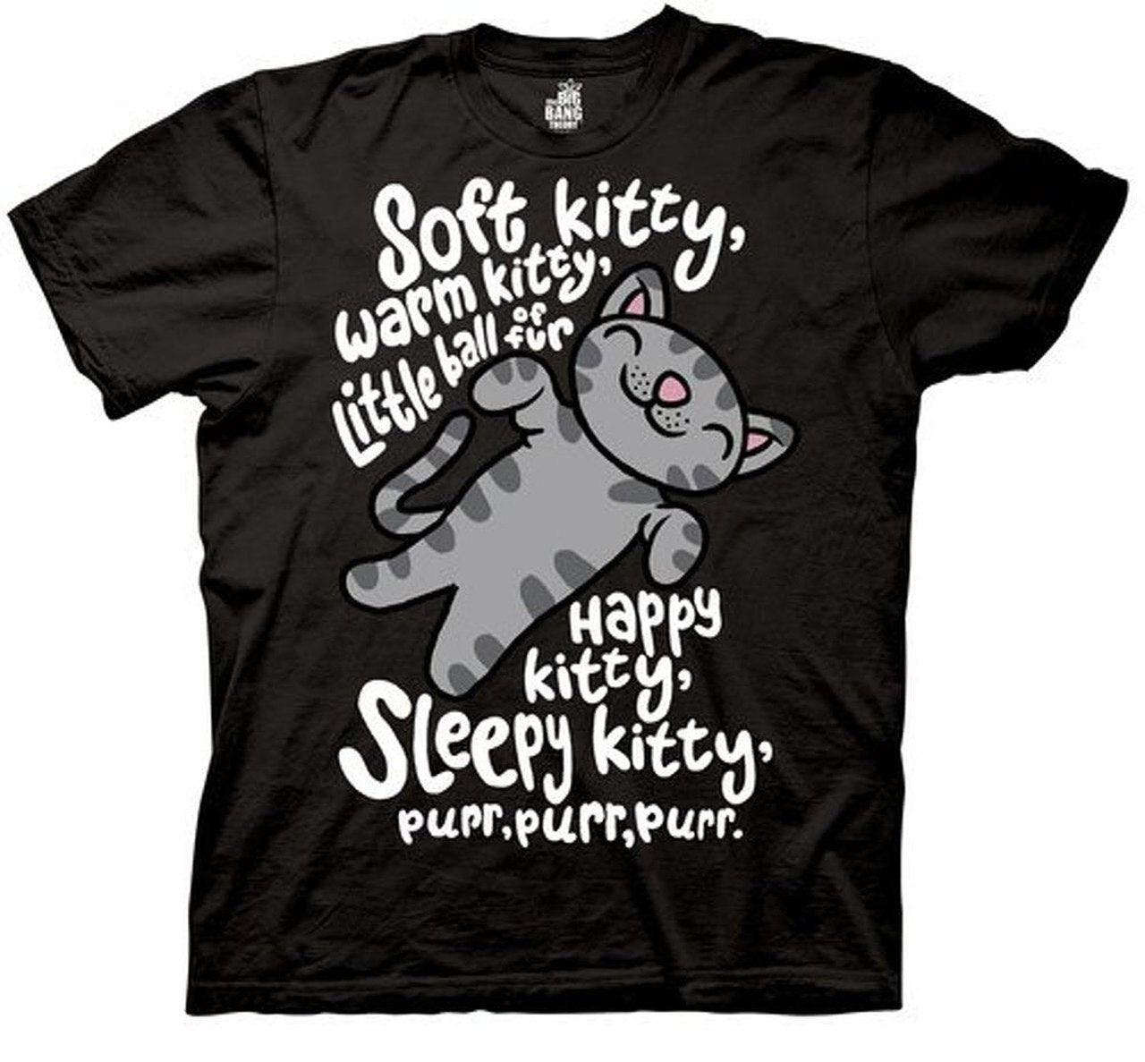 The Big Bang Theory Soft Kitty Warm Kitty T Shirt