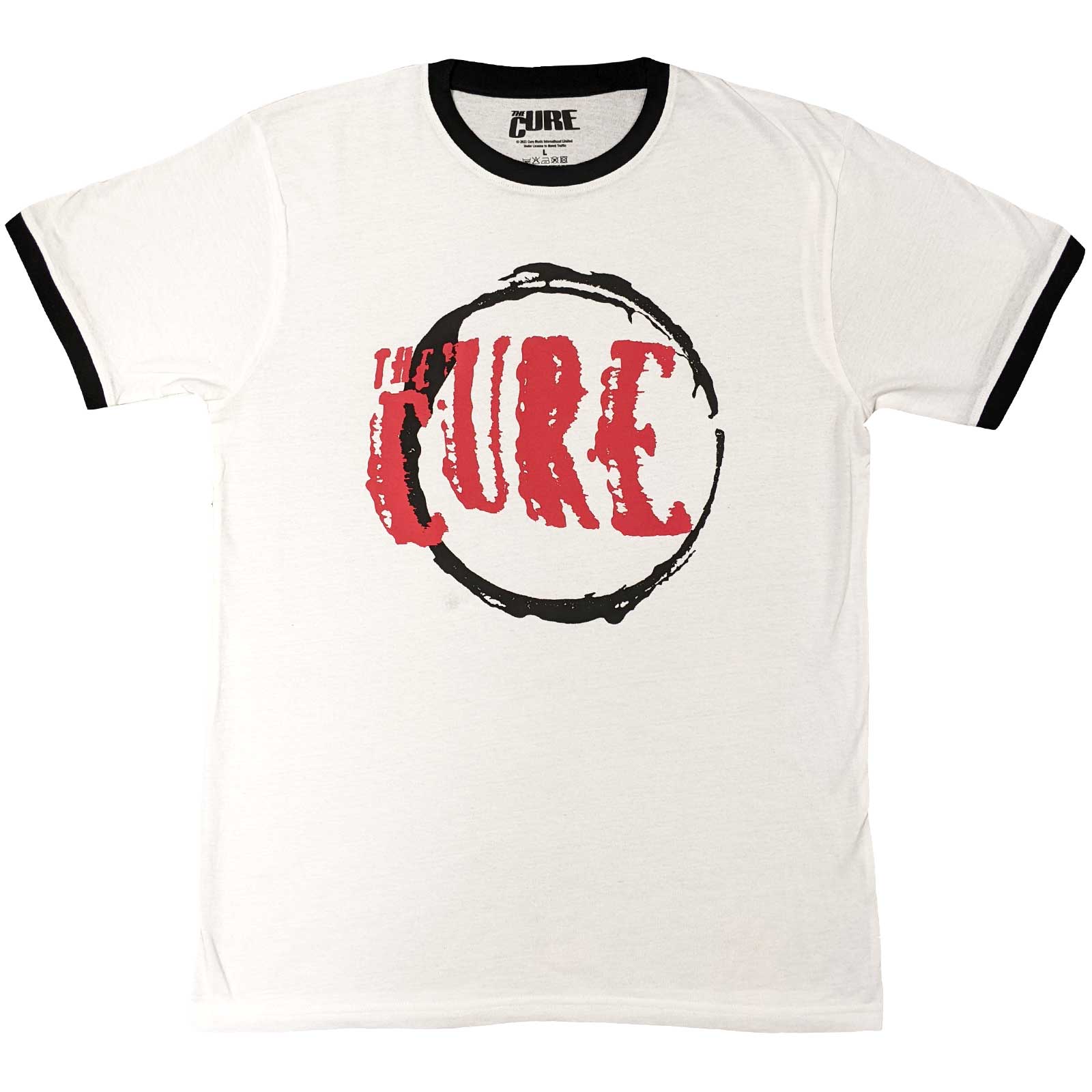 The Cure Circle Logo Mens T Shirt