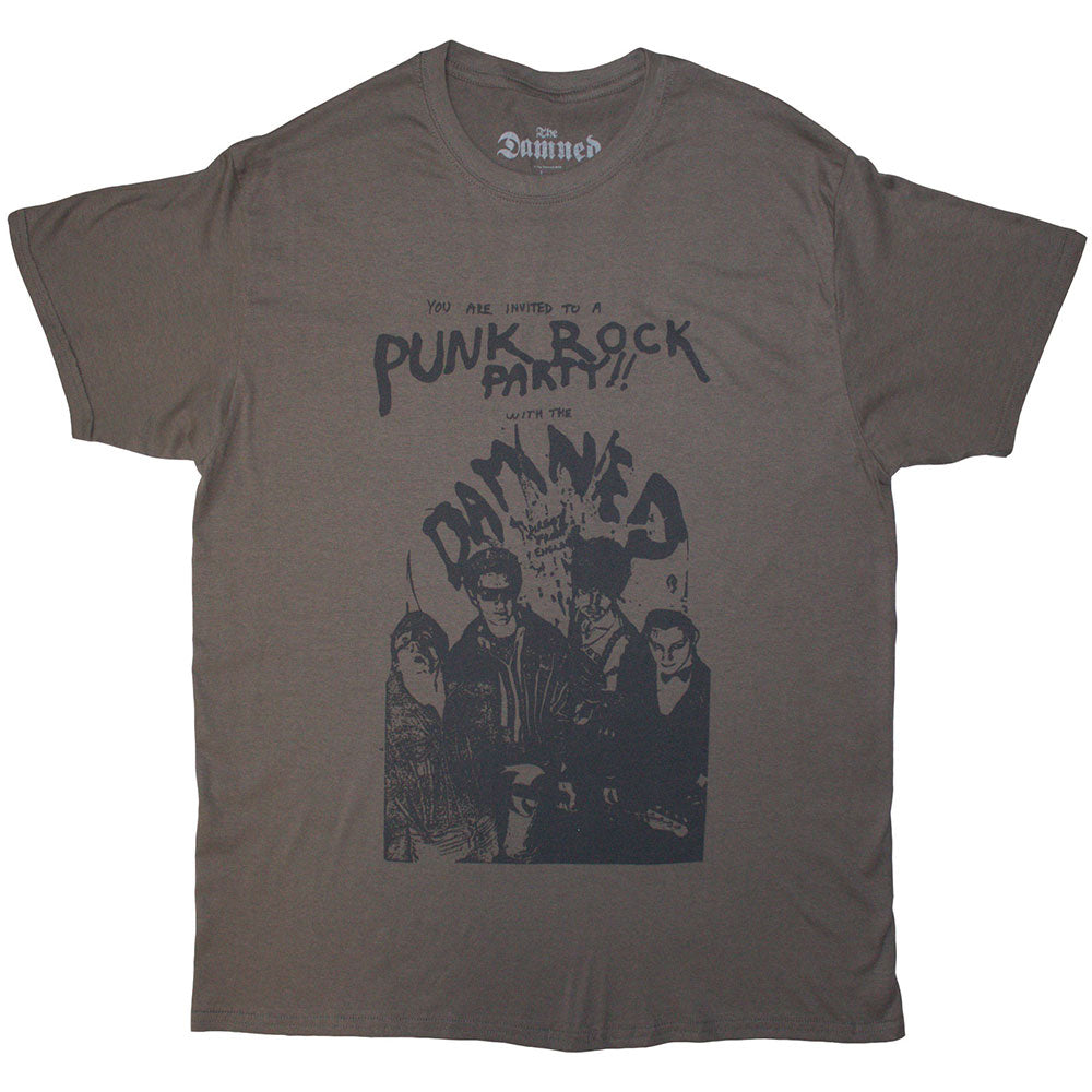 The Damned Party Flyer Mens T Shirt