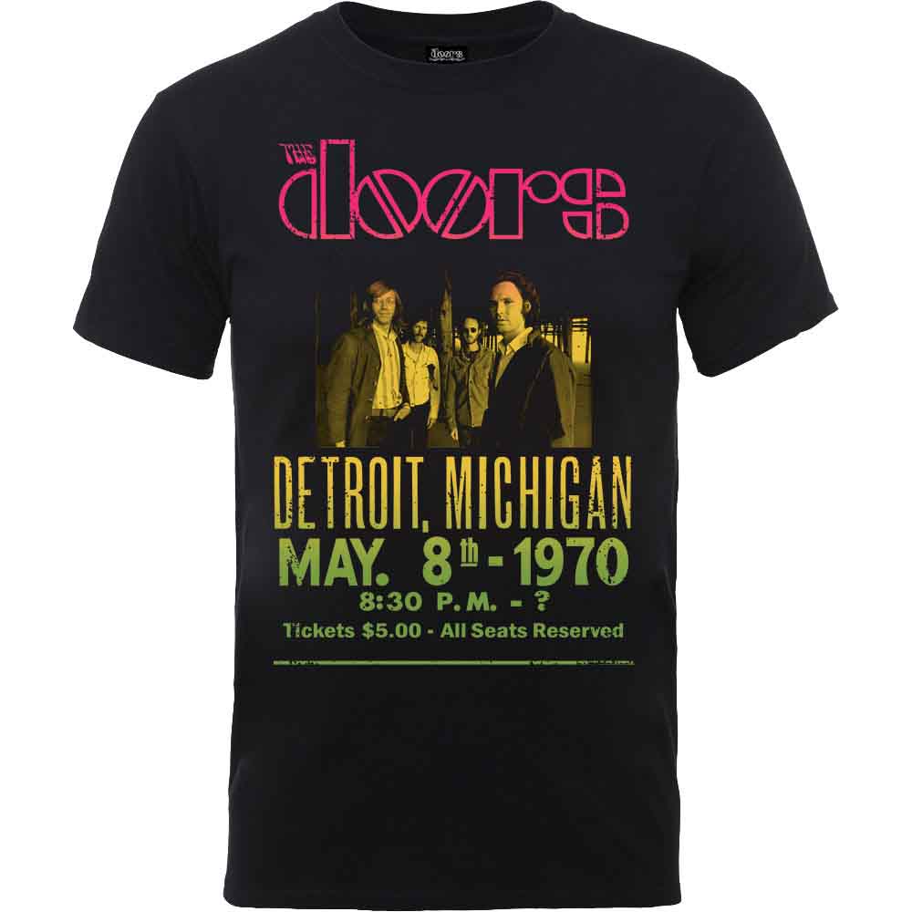 The Doors Gradient Show Poster Mens T Shirt