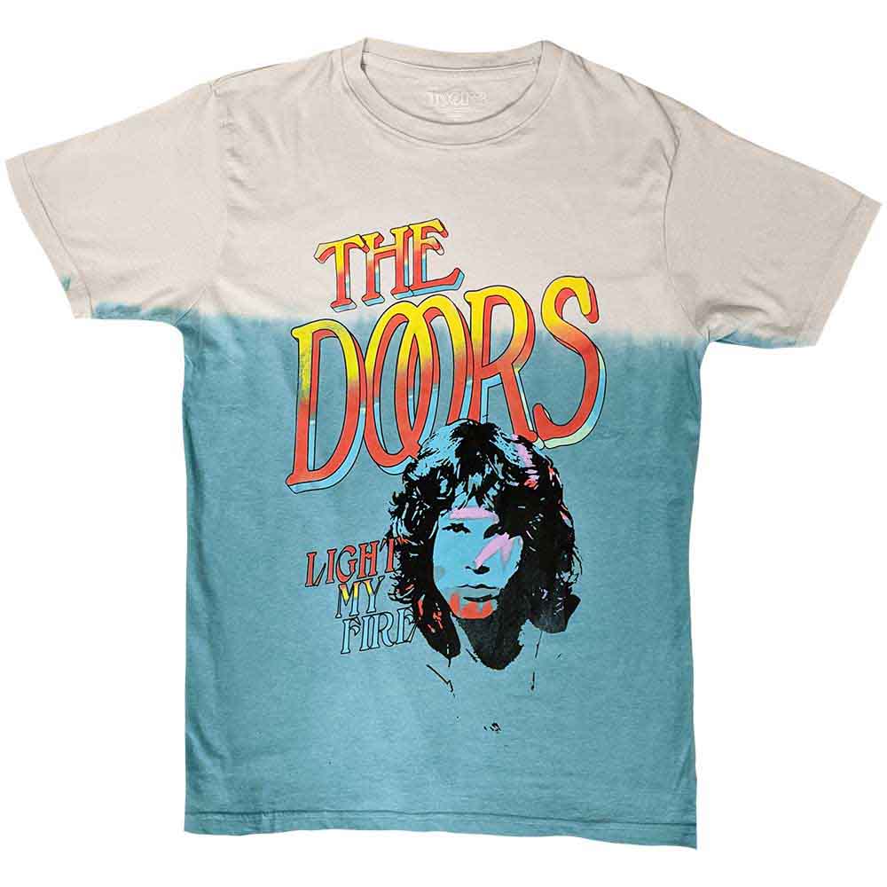 The Doors Light My Fire Stacked Mens T Shirt