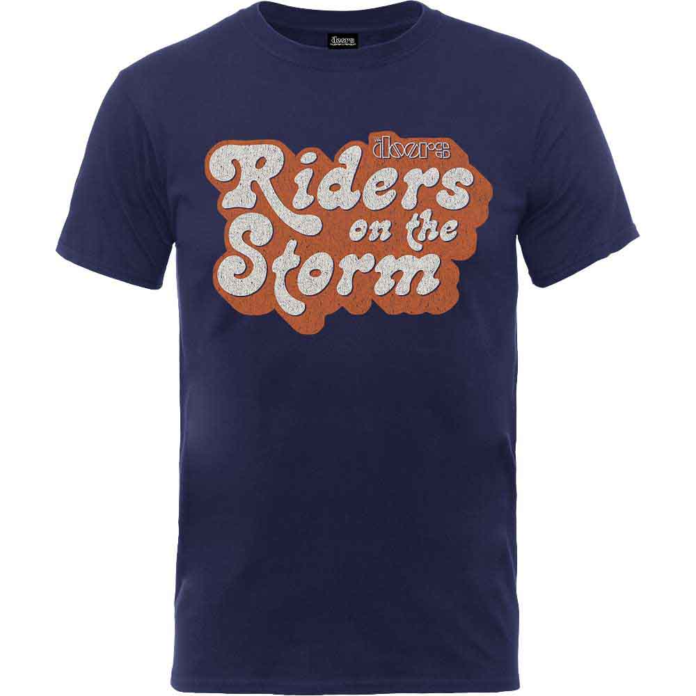 The Doors Riders on the Storm Logo Mens T Shirt