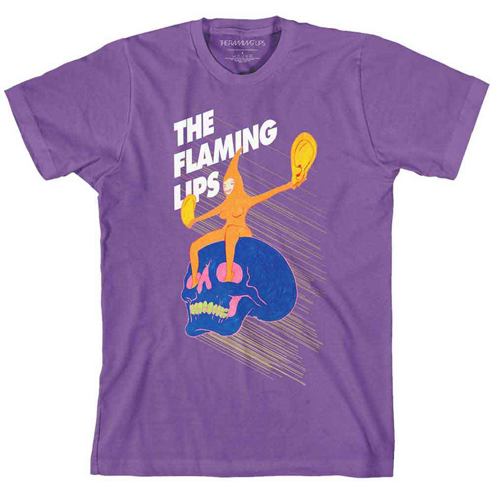 The Flaming Lips Skull Rider Mens T Shirt