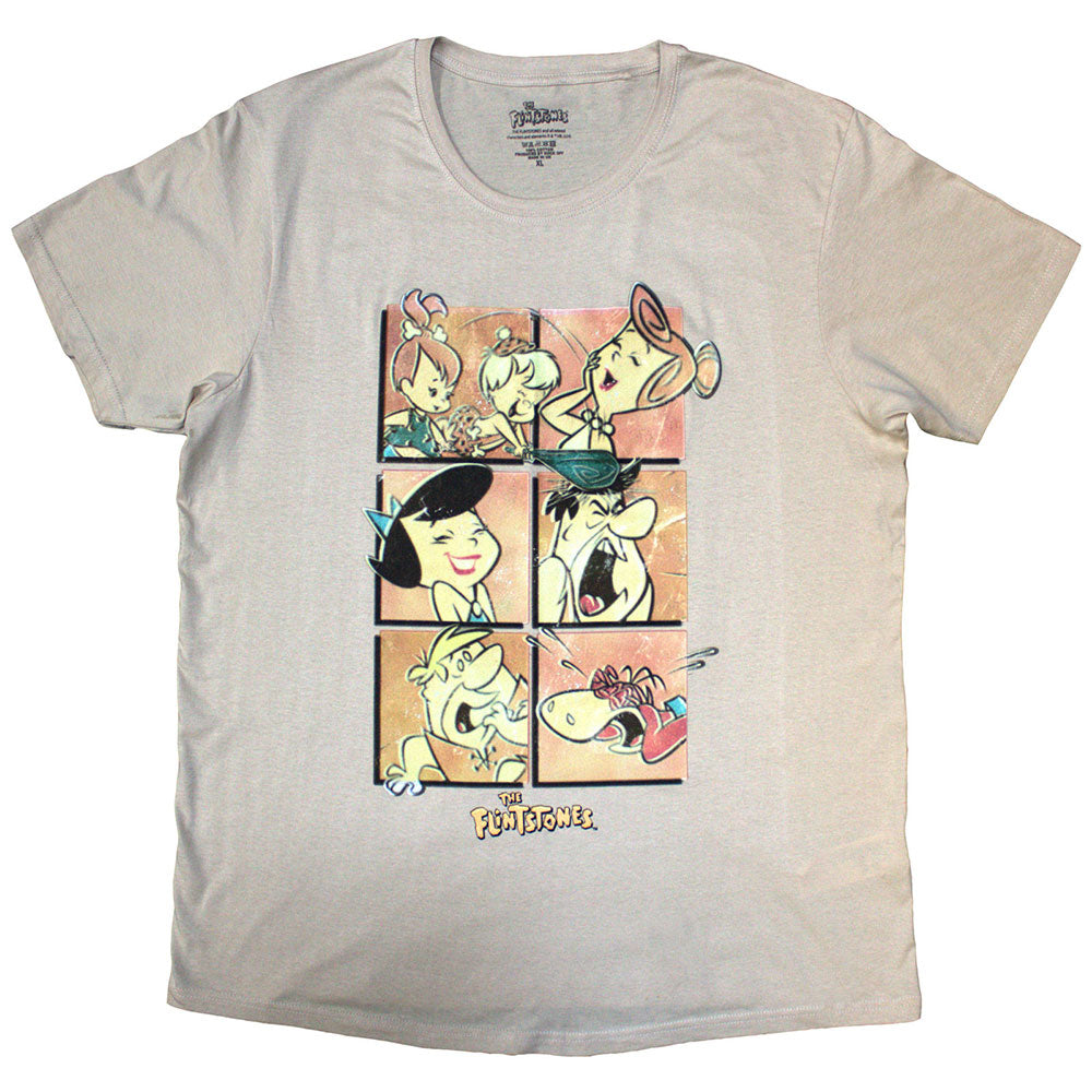 The Flintstones Flintstones Grid Mens T Shirt
