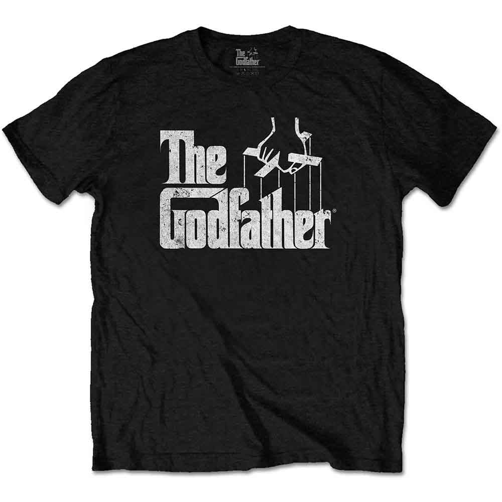 The Godfather Logo White Mens T Shirt