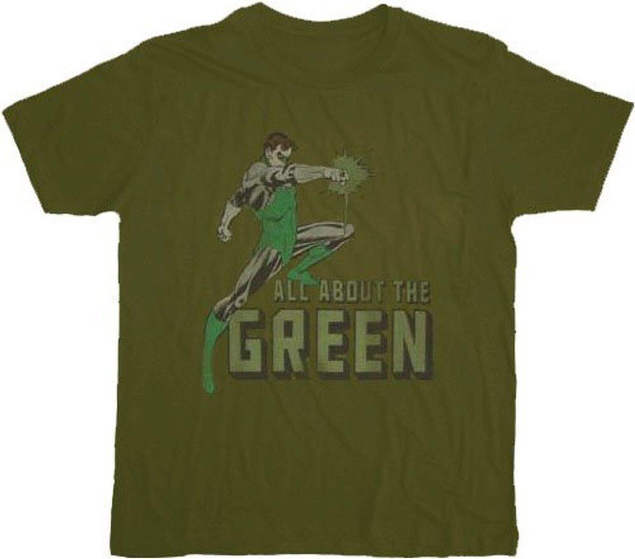 The Green Lantern All About the Green T Shirt