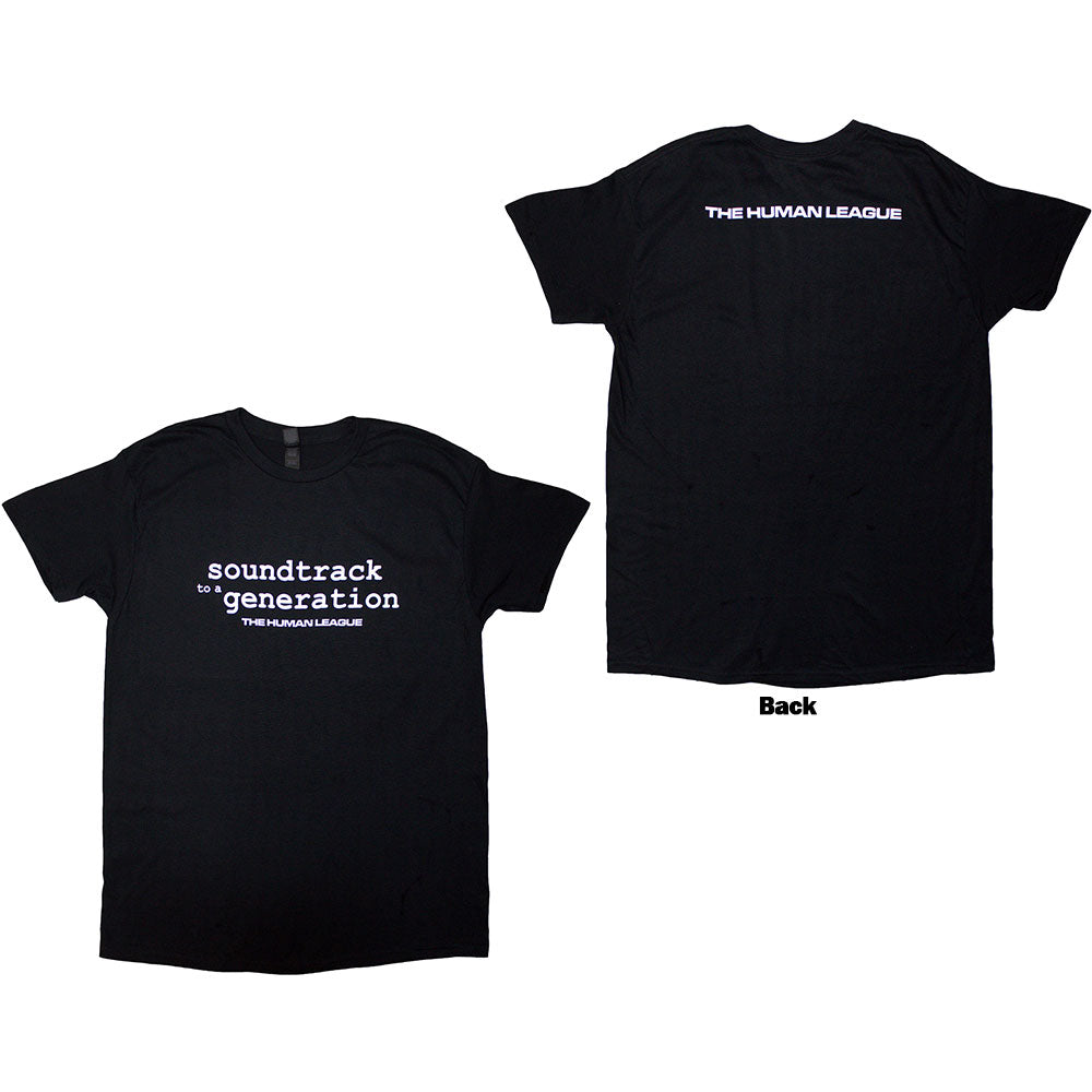 The Human League Soundtrack To A Generation Mens T Shirt