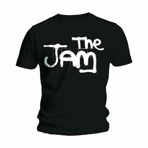 The Jam Spray Logo Black Mens T Shirt