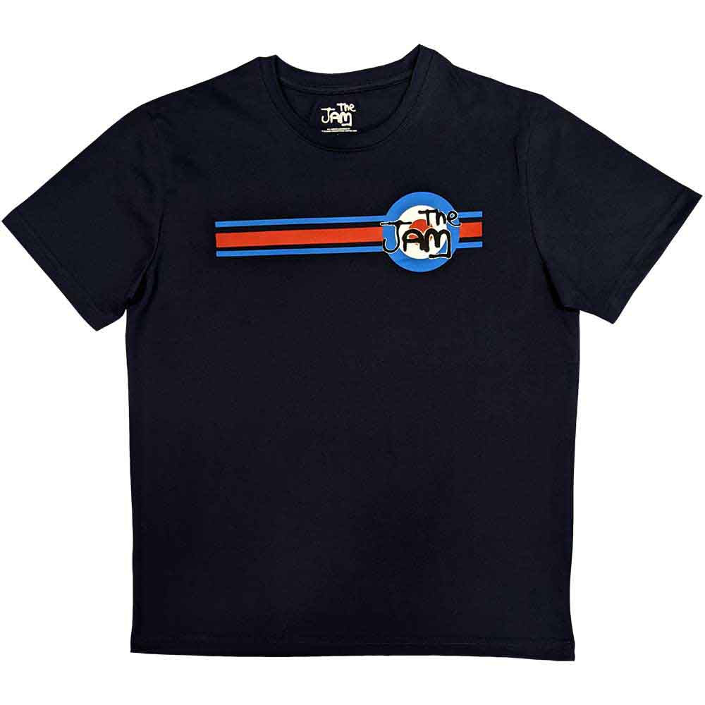 The Jam Target Stripe Mens T Shirt