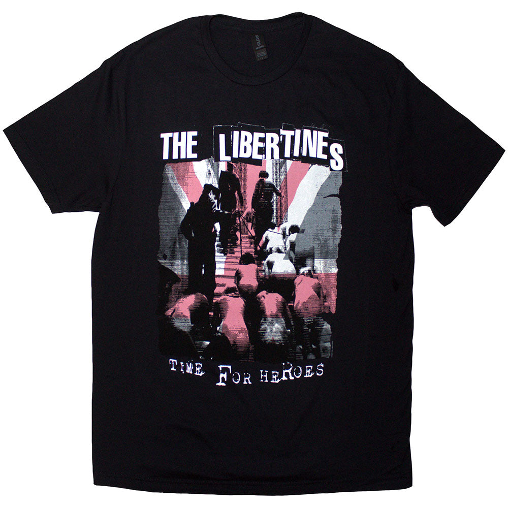 The Libertines Time For Heroes Flag Mens T Shirt