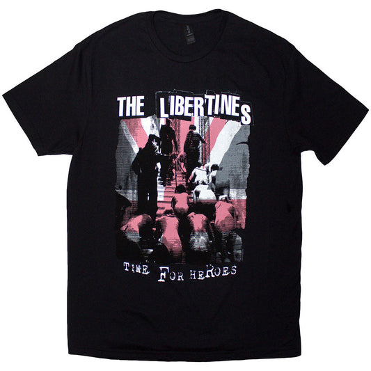 The Libertines Time For Heroes Flag Mens T Shirt