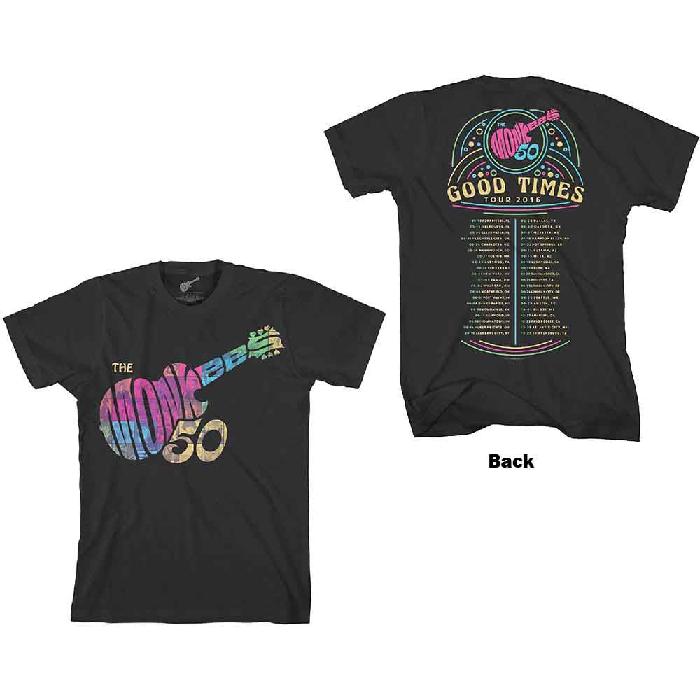 The Monkees Guitar Discography Mens T Shirt