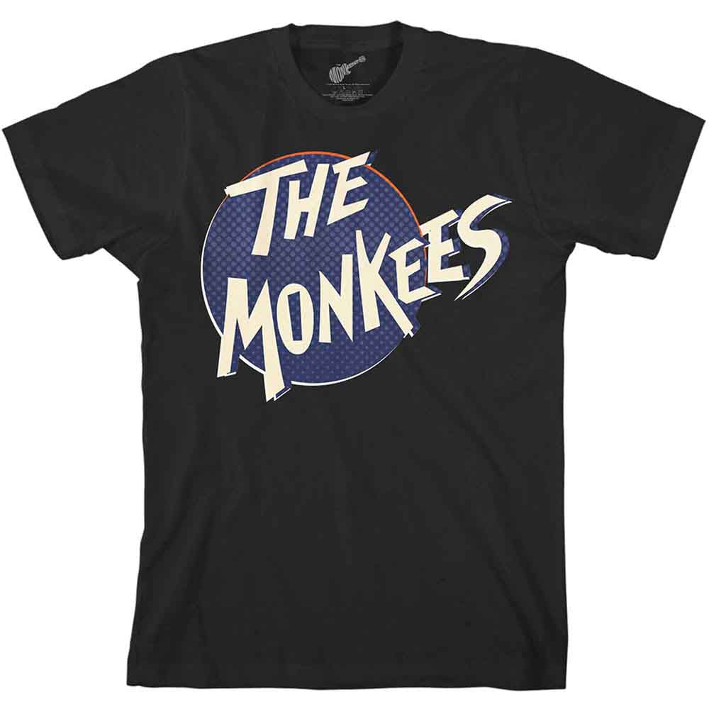 The Monkees Retro Dot Logo Mens T Shirt