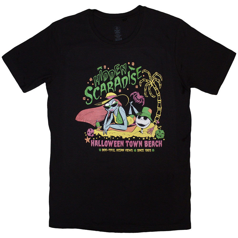The Nightmare Before Christmas Hidden Scaradise Mens T Shirt