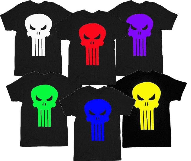 The Punisher Movie Skull Logo T Shirt Tee