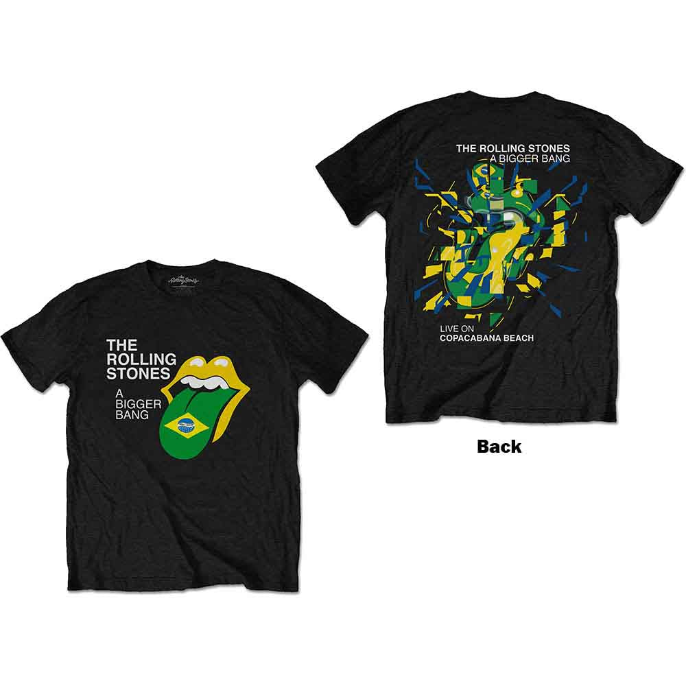 The Rolling Stones Bigger Bang - Brazil '80 Mens T Shirt