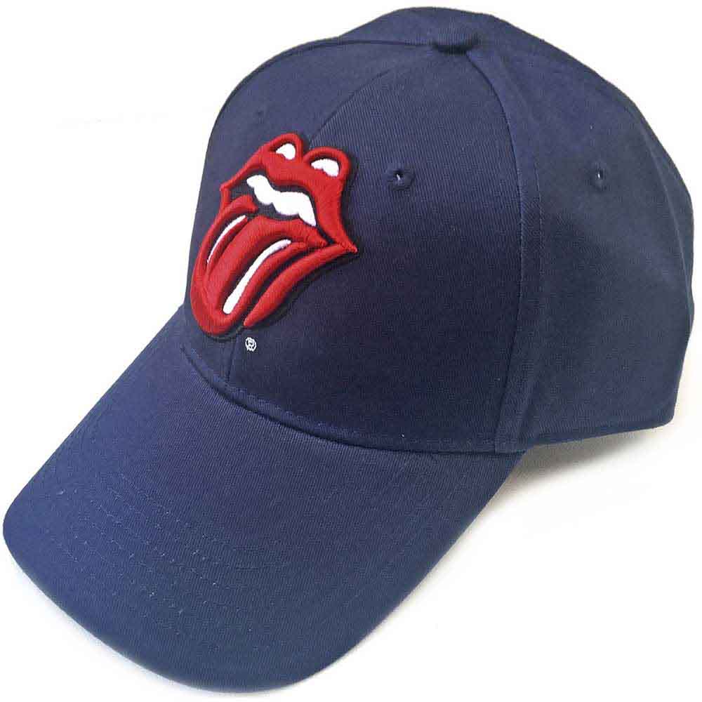 The Rolling Stones Classic Tongue Hat Blue