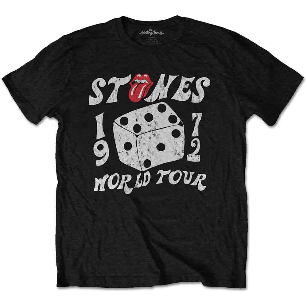 The Rolling Stones Dice Tour '72 Mens T Shirt